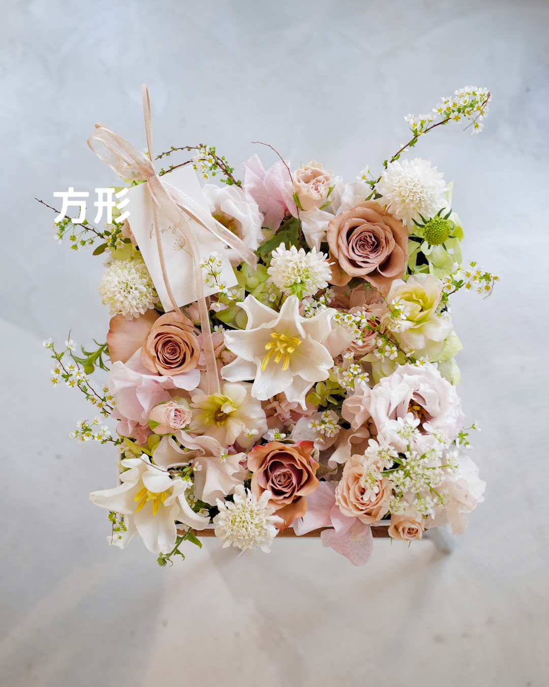 韓式禮物花盒