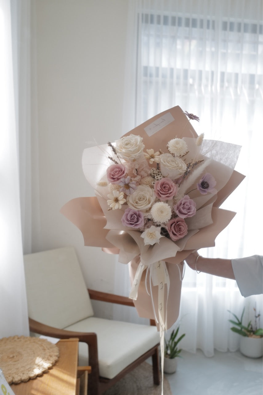 永生不凋花束 Preserved Flower Bouquet