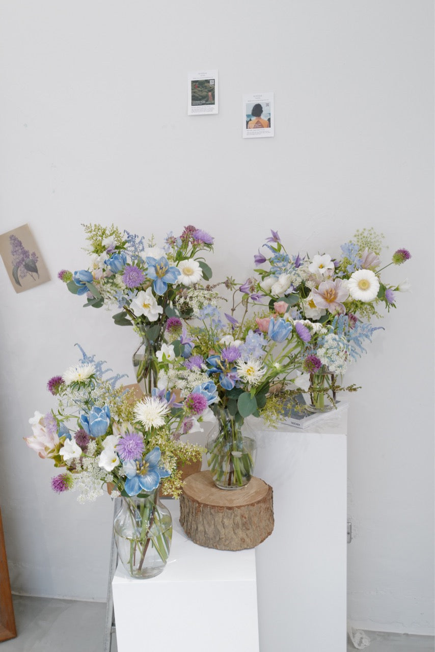 【韓式花藝入門課】 - honeybee breath