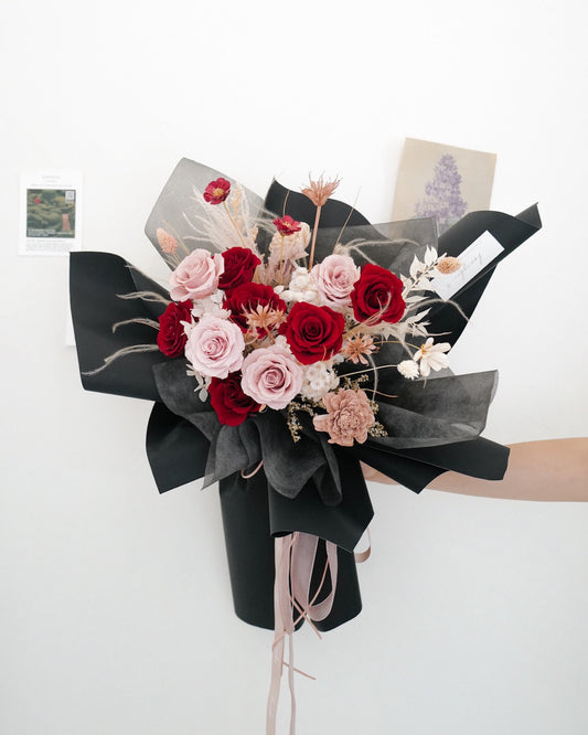 【永生玫瑰花束】Preserved Rose Bouquet