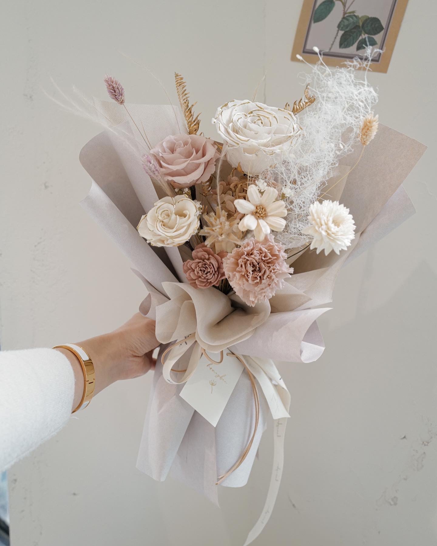 永生不凋花束 Preserved Flower Bouquet