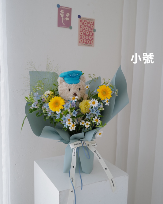 ✦ 客製.ᐟ 娃娃花束 - honeybee breath