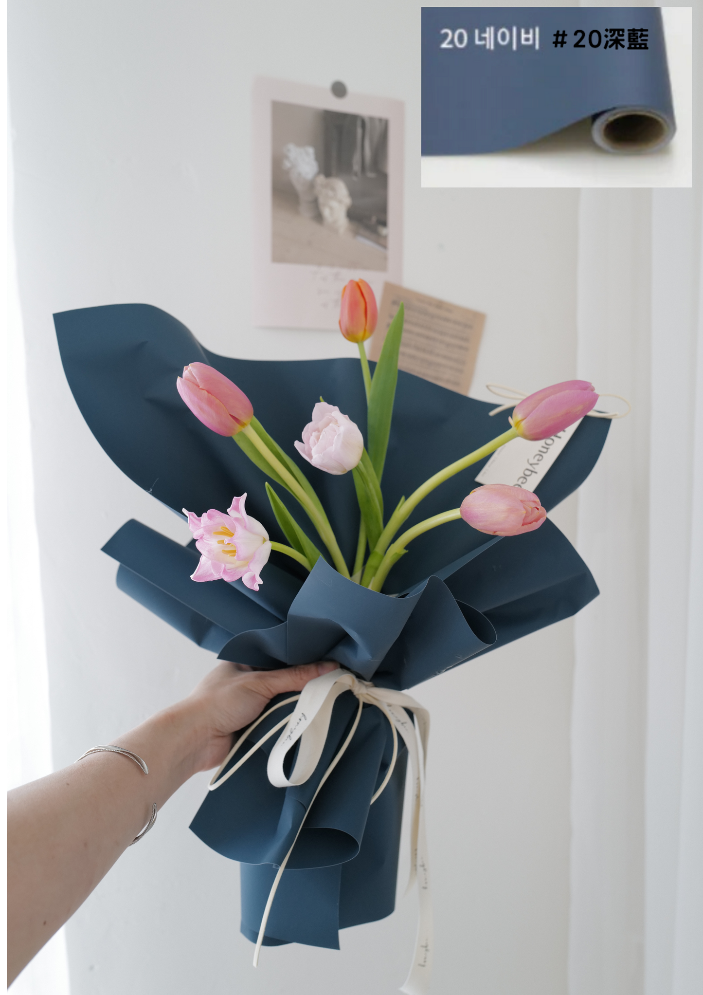 【包裝紙】韓國Flod3代軟紙包裝紙80g - honeybee breath