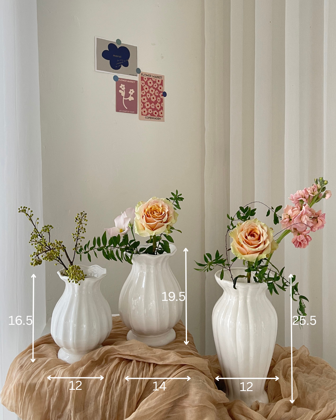 花瓶】玻璃/陶瓷花瓶– honeybee 韓式花店
