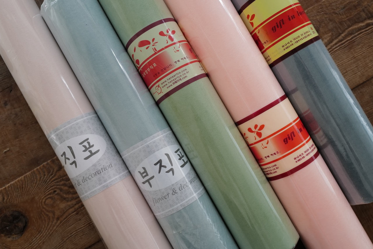 【包裝紙】韓國棉紙 - honeybee breath