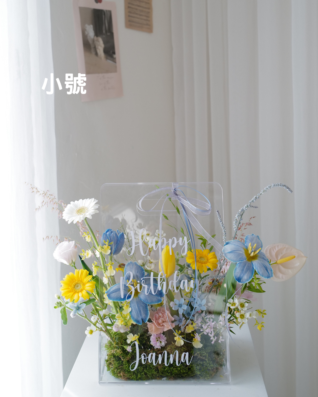 透明生日花✿ 提盒 - honeybee breath