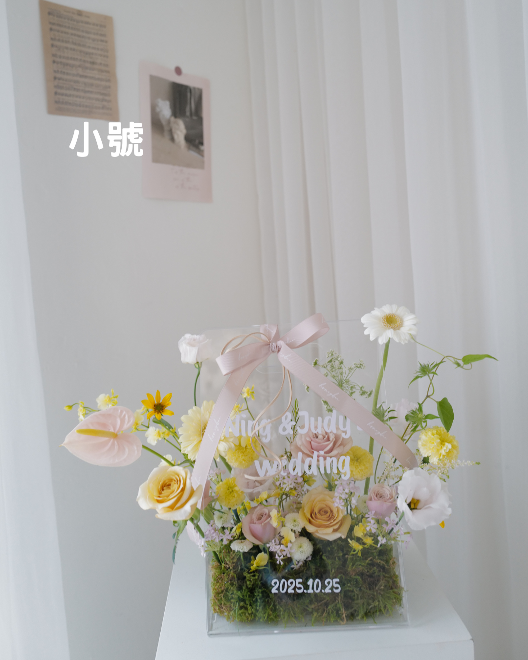 透明生日花✿ 提盒 - honeybee breath