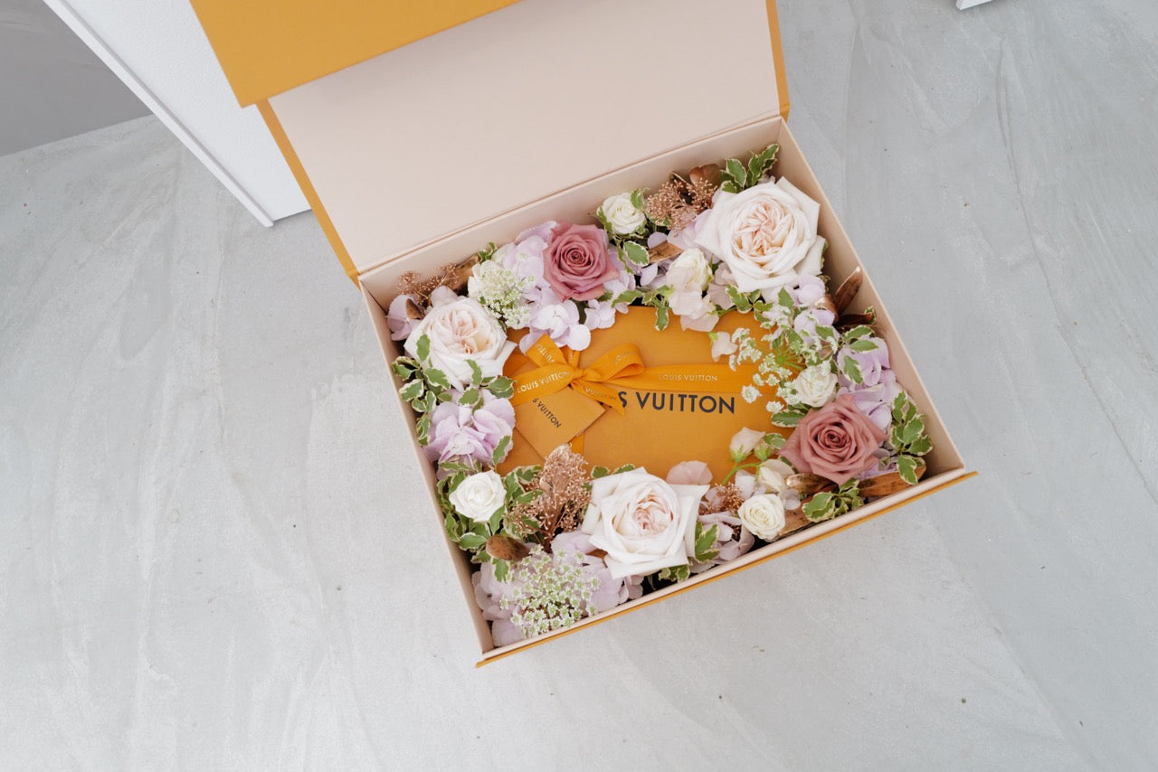 韓式禮物花盒