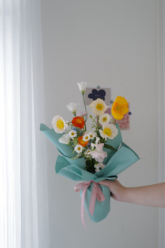 【期間限定】冰島罌粟✿花束 - honeybee breath