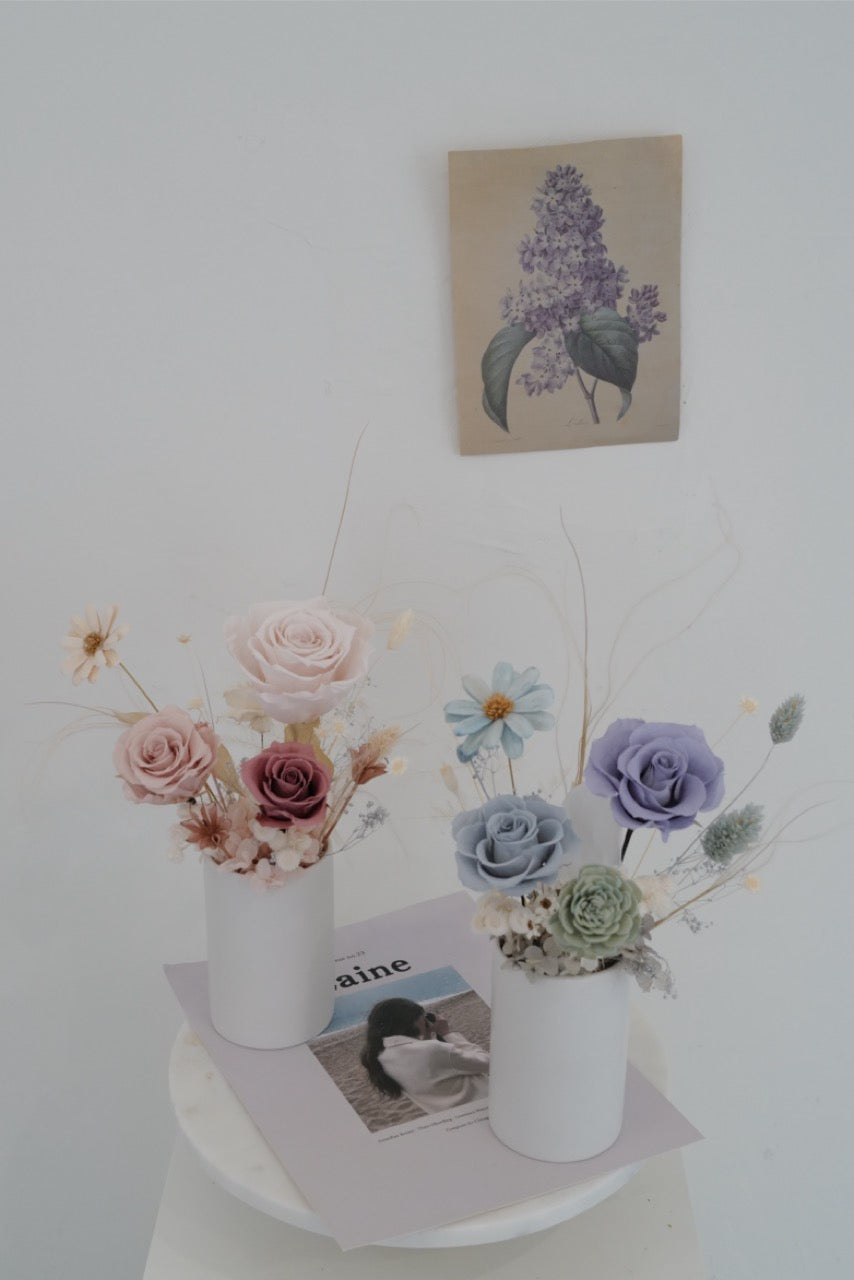 永生花盆花 Preserved Flower Pot - honeybee breath