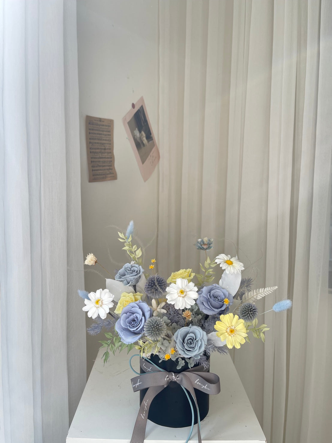 永生花盒 Preserved Flower Box - honeybee breath