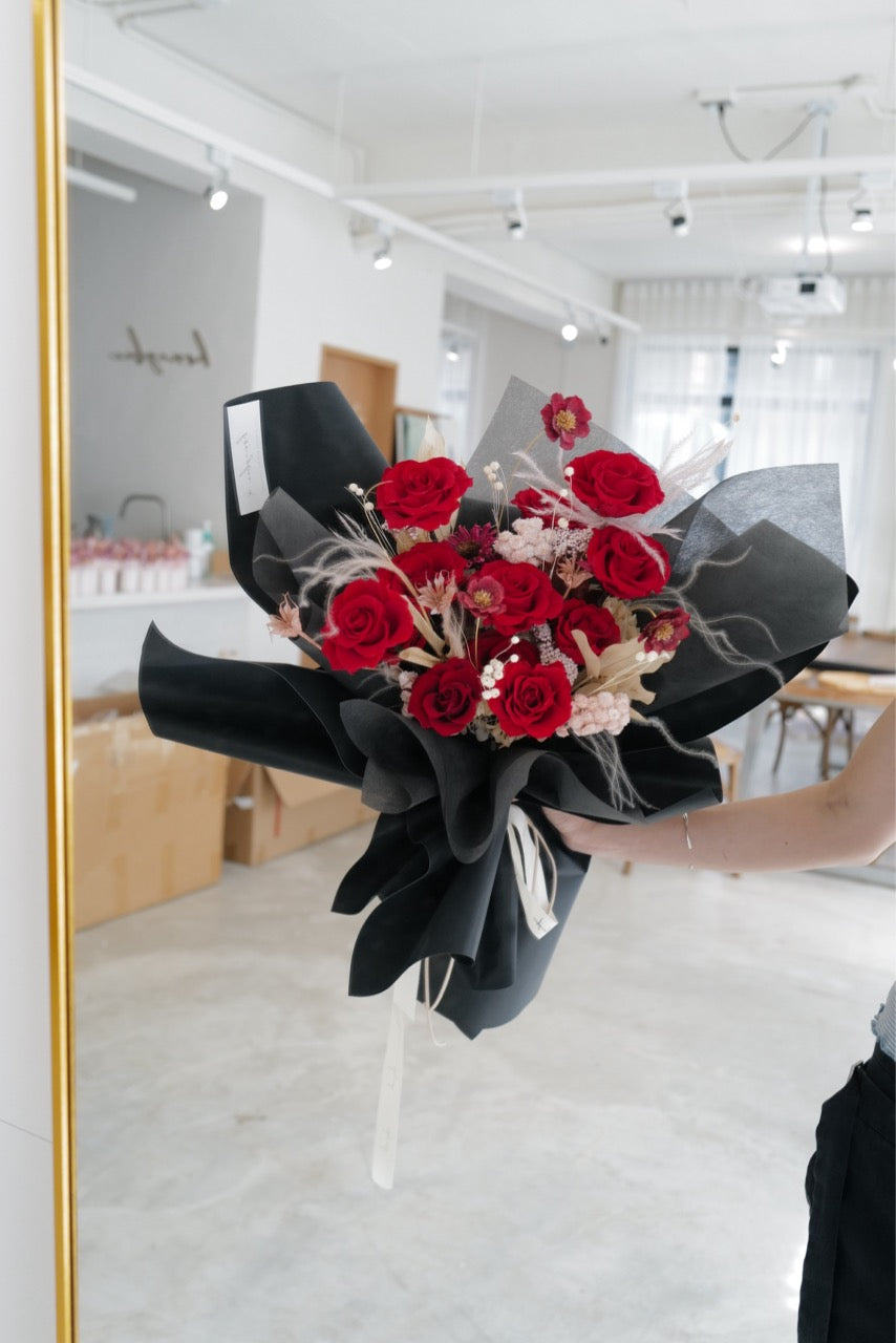 【永生玫瑰花束】Preserved Rose Bouquet