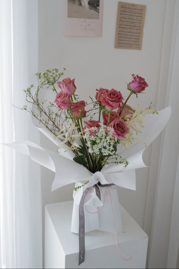 七夕✦ 玫瑰花束 Rose Bouquet - honeybee breath