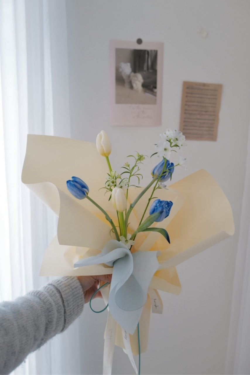 520情人節 - 鬱金香花束 - honeybee breath