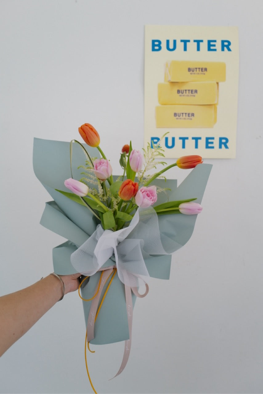 鬱金香花束 Tulip Bouquet - honeybee breath
