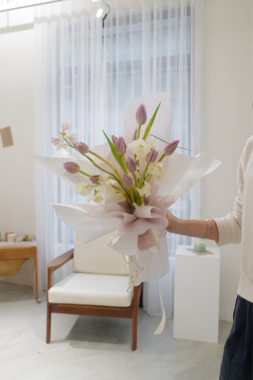 鬱金香花束 - honeybee breath