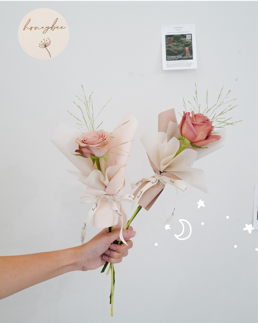 玫瑰花束 Rose Bouquet - honeybee breath